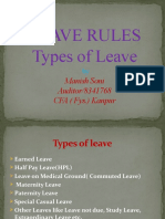 CCS Leave Rules 