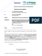 Informe 007 - 2021 - Carta Fianza de Adelanto para Materiales