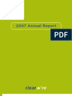 2007 Annual Report: 1.888.CLEARWIRE (1.888.253.2794)