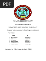 Maintenance Assignment