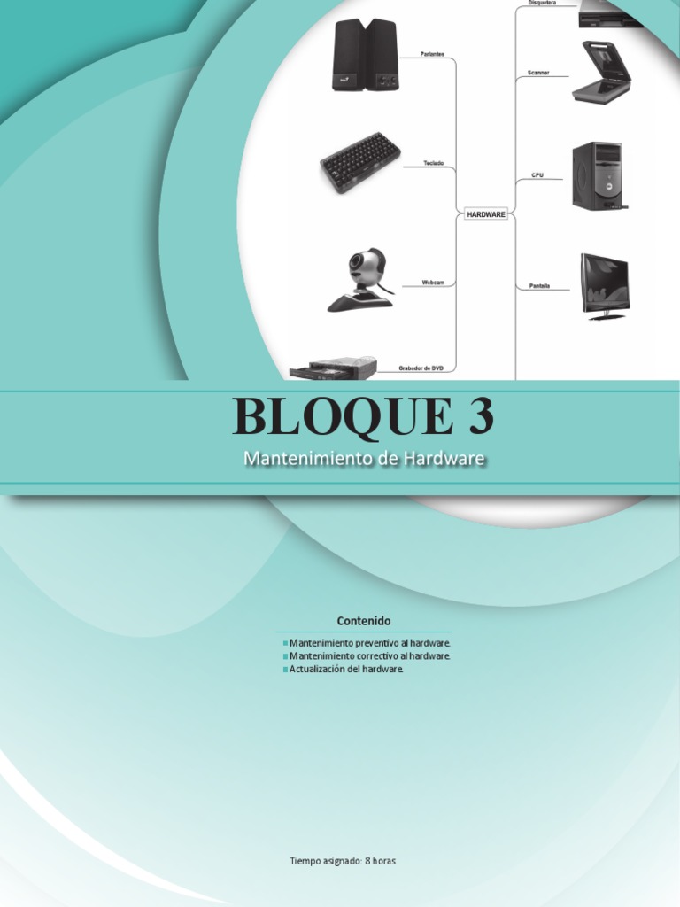 Bloque 3 Tics 5 | PDF | Periférico | Hardware de la computadora