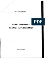 Andrzej Filaber - Prawodawstwo Muzyki Liturgicznej ROZCZYTANE