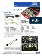 Auto Service Tools LTD Petrol Engine Setting/Locking Tool Kit