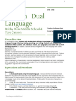 Spanishdl Syllabus 2020-2021