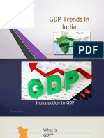 GDP Trends in India