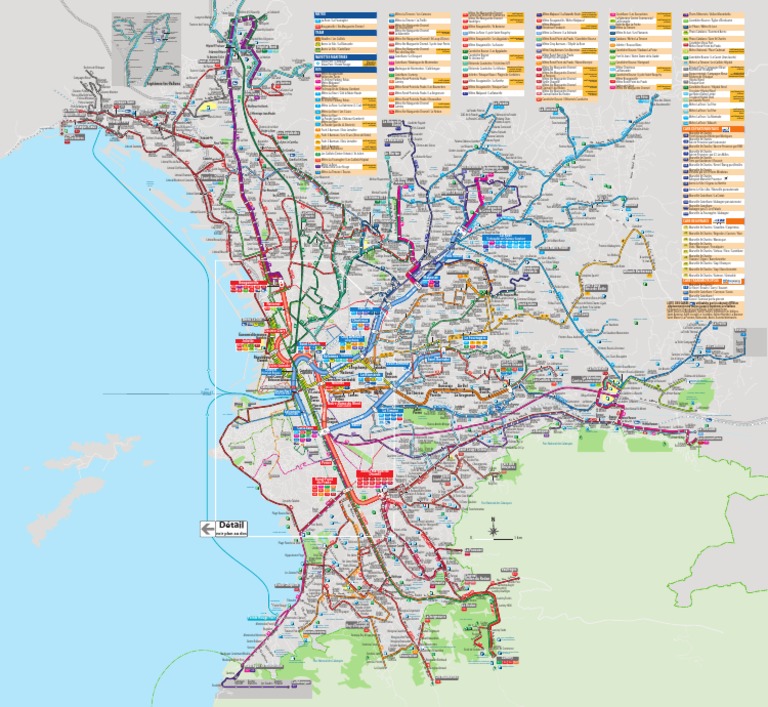 Itinéraires et horaires du métro RTM | PDF | Transport
