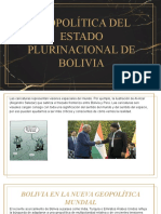 Geopolitica de Bolivia