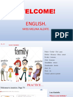 Ingles Primero 10 Family Members