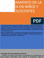 Entrenamiento de La Fuerza en Niños y Adolescentes