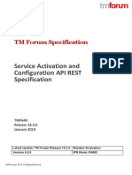 TMF640 Service Activation and Configuration API REST Specification R18.5.0