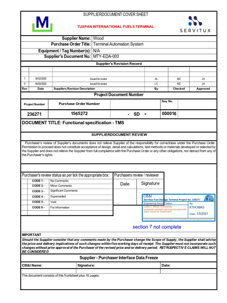 Functional Specification - TMS SISTEMA MEDIC | PDF | Radio Frequency ...