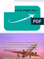 Air Freight, Part 1