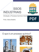 1 - Introdução A Processos Químicos Industriais