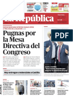 Pugnas por la Mesa Directiva del Congreso