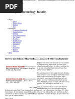Download How to use Reliance Huawei by Sunil Kawale SN51848575 doc pdf