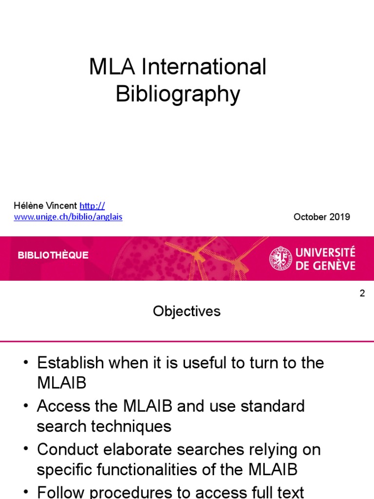 MLAIB Guide for English Scholars | PDF | Academic Journal | Search ...
