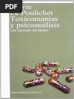 Toxicomanias y Psicoanalisis Las Narcosis Del Deseo Sylvie Le Poulichet OCR  | PDF | La dependencia de sustancias | Neurosis