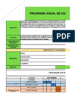 Formato Programa de Auditoria Interna