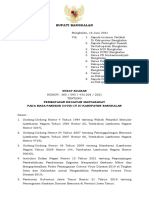 Bupati Bangkalan Keluarkan Surat Edaran Pembatasan Kegiatan Masyarakat Selama Pandemi Covid-19