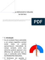 Força Eletromotriz Induzida - Lei de Lenz R00