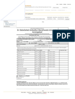 Dr. Babasaheb Ambedkar Marathwada University, Aurangabad: Download Hall Ticket