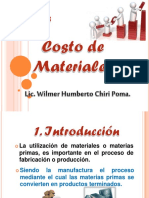 Control de materiales y costos en la producción