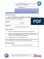 Task Sheet 1.1 - 5: ISO 9001: 2008 CERTIFIED