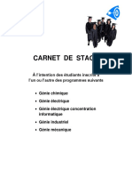 CARNET  DE  STAGE 02 (Revise)