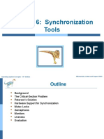 Chapter 6: Synchronization Tools: Silberschatz, Galvin and Gagne ©2018 Operating System Concepts - 10 Edition
