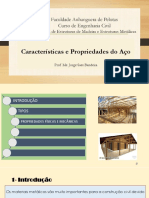 Características e Propriedades do Aço