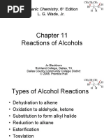 Reactions of Alcohols: Organic Chemistry, 6