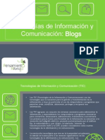 Tecnologías de Información y Comunicación: Blogs