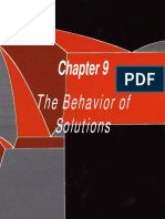ch09 The Behavior of Solution PDF