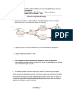 Avaliação Semanal 2ano Bio Reposição