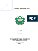 LAPORAN PENDAHULUAN APPENDISITIS