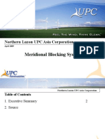 Meridional Blocking System: Northern Luzon UPC Asia Corporation