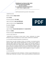 Informe Psicologico