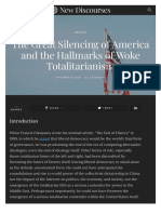 Devonshire, D.L. - The Great Silencing of America and The Hallmarks of Woke Totalitarianis