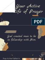 Your Active Life of Prayer