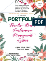 E-RPMS PORTFOLIo