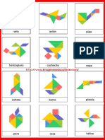 Tangram Figuras para Imprimir Parte1