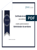 Administrador de Servidores