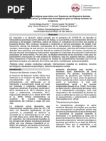 Aliaga, Lopez-Fernández, Torres-Chamorro y Vasquez-Florentino. Teleasistencia Psicológica para Niños Con TEA