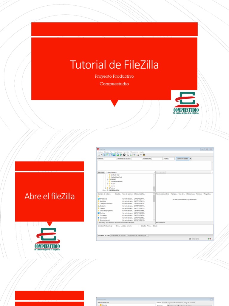 Tutorial de FileZilla PDF