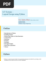Python PPT | PDF | Python (Programming Language) | Integrated ...