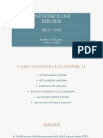 Kelompok 11 - Patofisiologi - Sirosis - 2019B