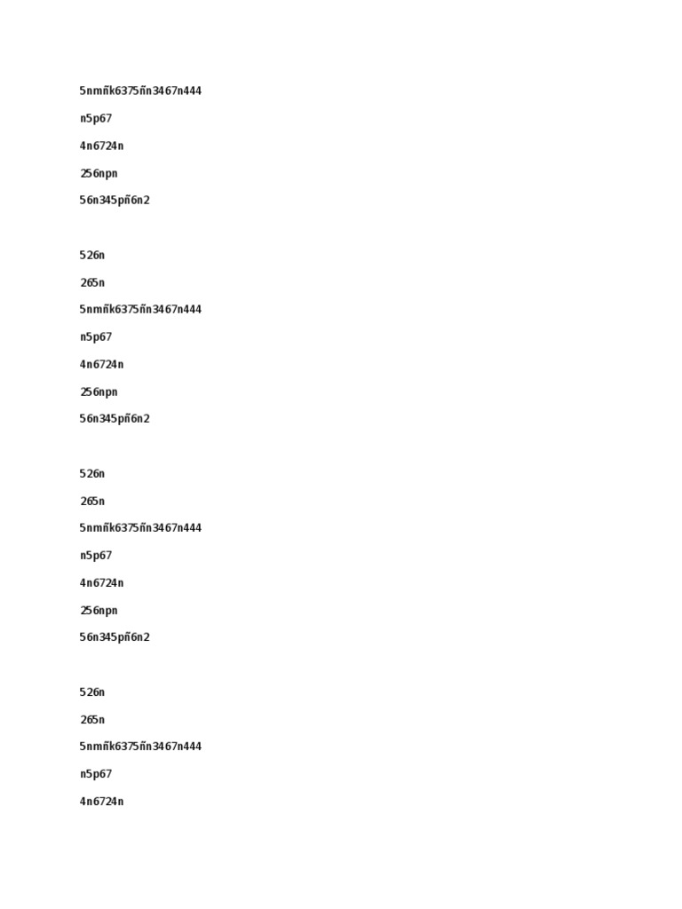 Data Sequence Analysis Document | PDF