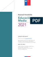 Manual Portafolio de Educacion Media (Formacion General) 2021