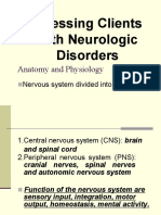 WEEK 12 - Assessing Clients With Neurologic Disorders