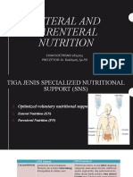 Enteral and Parenteral Nutrtition 